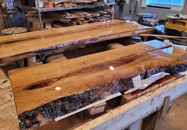 Black Walnut & Rock Maple Table Tops