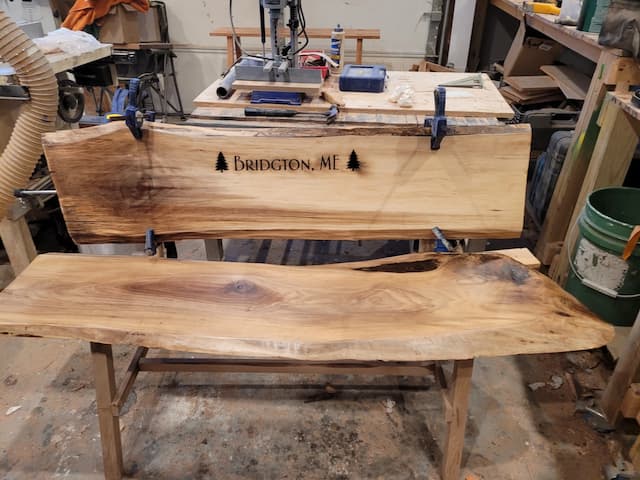 Black Walnut Bench